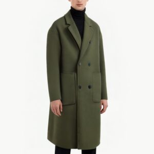 Men's Casual Pure Wool Coat