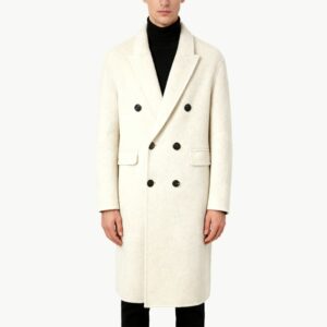 Double Faced Wool Blend Coat