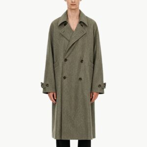 Retro Double Breasted Long Coat