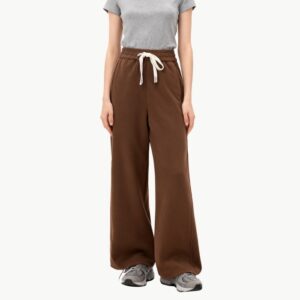 Retro Style Fleece Lined Casual Pants