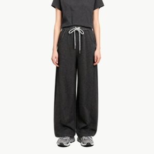 High Waisted Fleece Lined Casual Pants