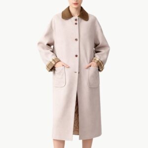 Chunked Thick Color Blocked Coat