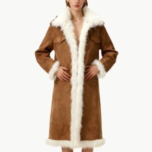 Women's Long Plush Coat for Winter