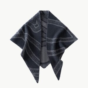 Trendy Jacquard Triangle Scarf