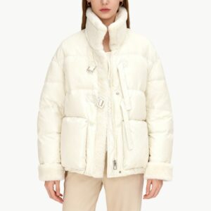 Winter White Duck Down Jacket