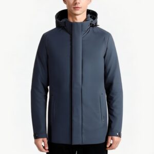 Navy Blue Men's Down Jacket