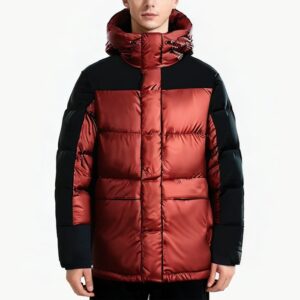 Men's Color Blocked Down Jacket