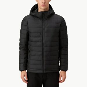 Men's Black Winter Down Jacket